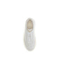 White Calf Leather Bos Taurus Low Top Sneakers