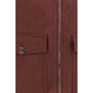 Bordeaux Wool Oves Aries Sleeveless Jacket