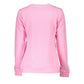 Pink Cotton Womens Sweatshirt