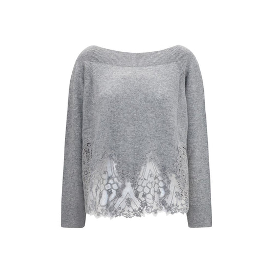 Gray Cashmere Sweater