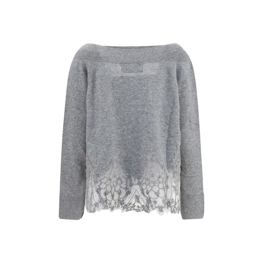Gray Cashmere Sweater