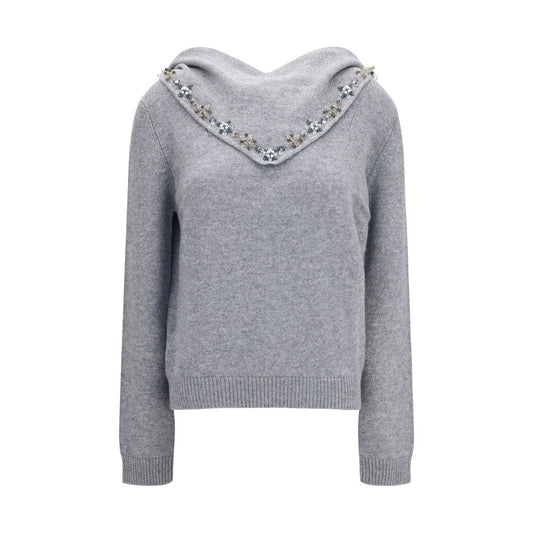 Gray Cashmere Sweatshirt