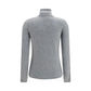 Gray Cashmere Turtleneck