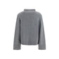 Gray Cashmere Turtleneck