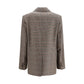 Brown Wool Oves Aries Blazer
