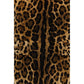 Brown Cotton Full-Length Jacket
