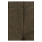 Bicolor Cotton Cargo Pants