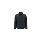 Black Cotton Full-Length Jacket