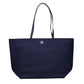 Blue Fabric Shoulder Bag