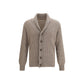Beige Wool Oves Aries Cardigan