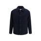 Blue Wool Oves Aries Full-Length Jacket