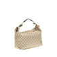 Beige Fabric Shoulder Bag