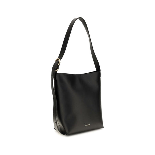 Black Calf Leather Bos Taurus Handbag