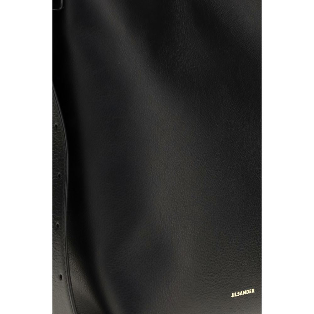 Black Calf Leather Bos Taurus Shoulder Bag