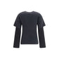 Black Cotton T-Shirt