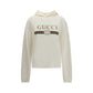 White Cotton Sweatshirt