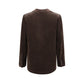 Brown Cotton Blazer