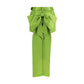 Bicolor Polyester Mini Skirt