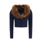 Blue Wool Oves Aries Cardigan