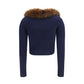 Blue Wool Oves Aries Cardigan