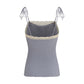 Blue Cashmere T-Shirt