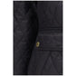 Black Polyamide Full-Length Jacket