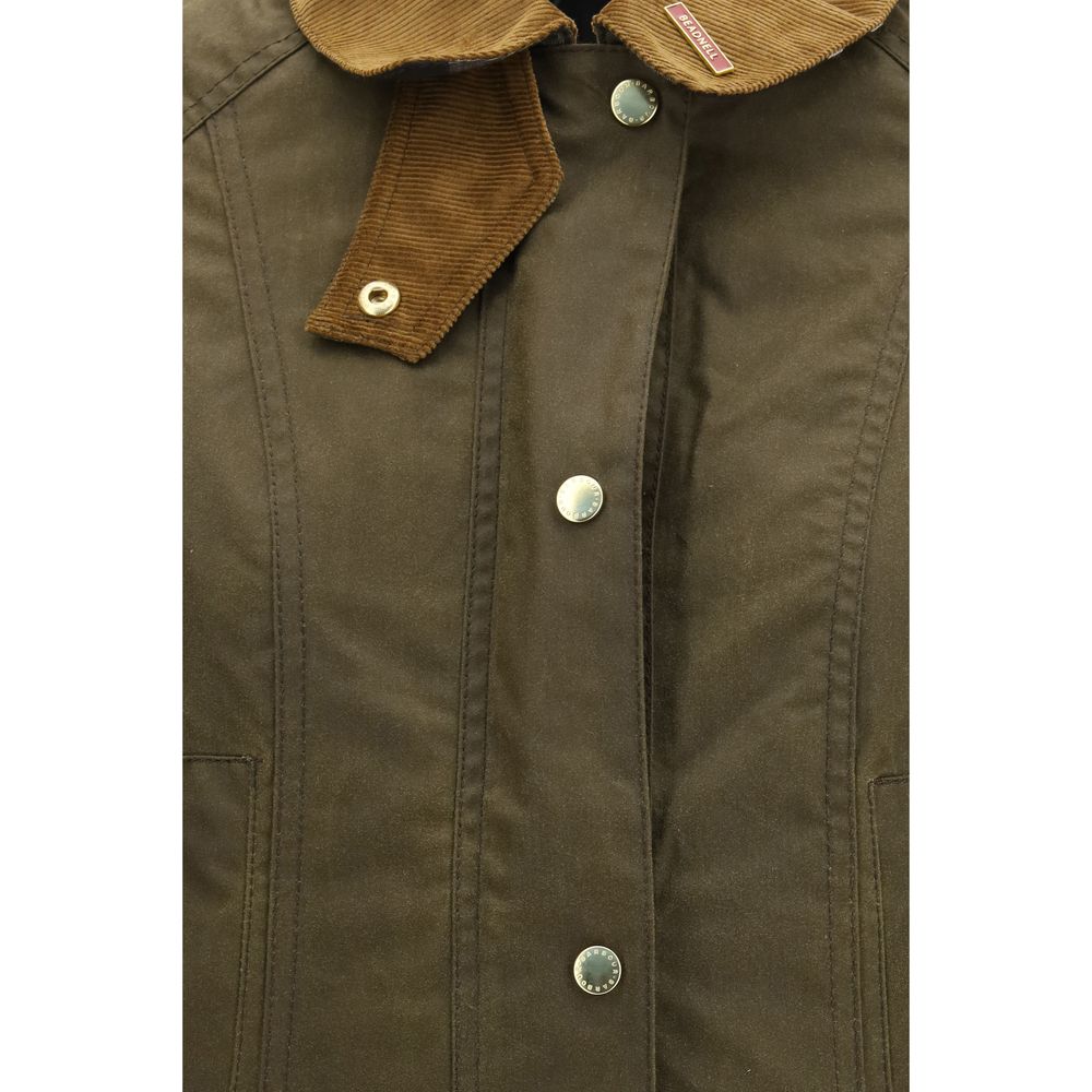 Bicolor Cotton Shell Jacket