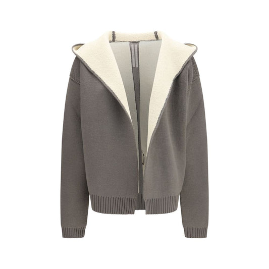 Gray Wool Oves Aries Hoodie