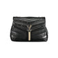Nero Polyurethane Women's Bag with Chain Shoulder Strap