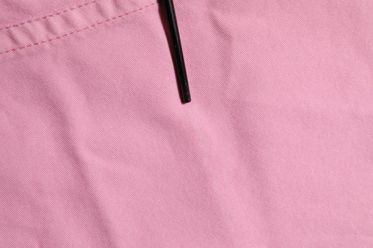 Pink Mid-Waisted Flared Denim Casual Jeans