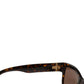 DG4390F Brown Acetate Frame Polarized Lenses Sunglasses