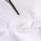 White Low Waist Straight Formal Trouser Pants