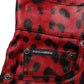Red Leopard Cotton 5 Pockets Trouser Jeans