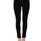 Black Cotton Stretch Skinny Denim Jeans