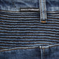 Dark Blue Cotton Stretch Skinny Denim Jeans