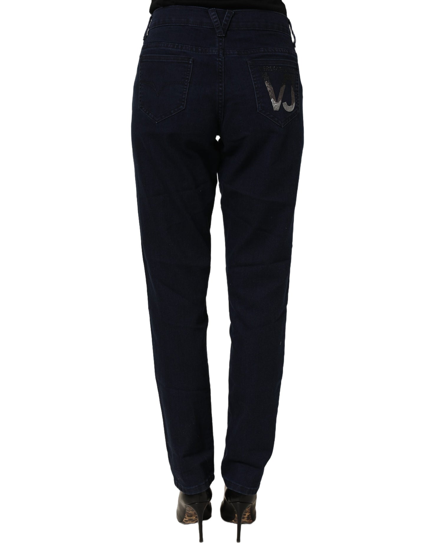 Blue High Waist Skinny Denim Trouser Jeans