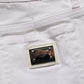 White Cotton Low Rise Denim Hot Pants Shorts