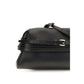 Black Goatskin Shoulder Bag