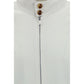 White Cotton Full-Length Jacket