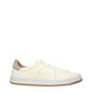 Beige Leather Sneakers