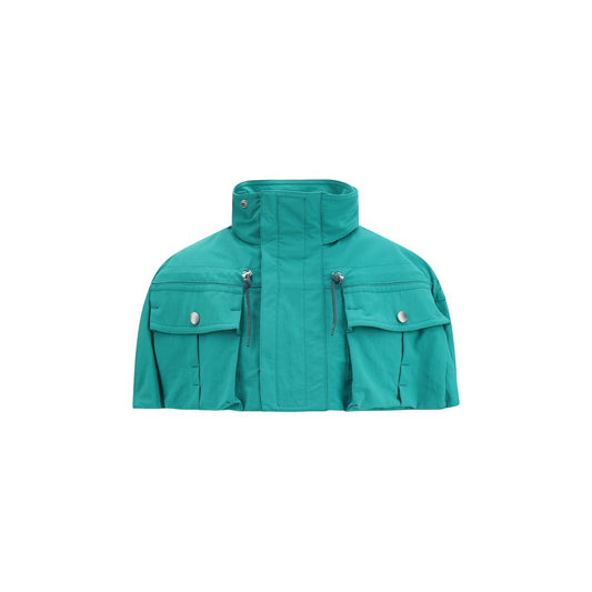Blue Nylon Coat