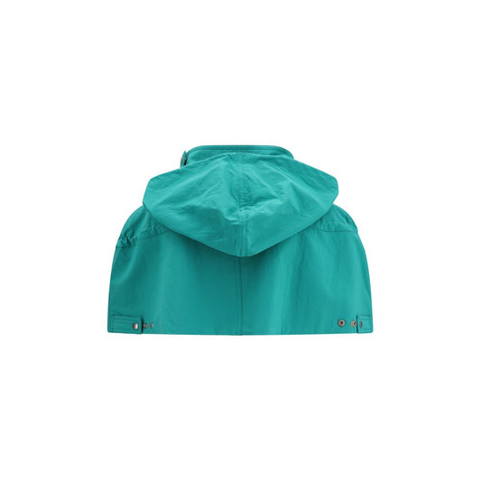 Blue Nylon Coat