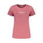 Pink Cotton Women's T-Shirt