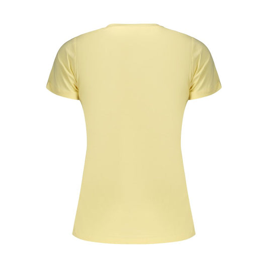 Yellow Cotton Women's T-Shirt