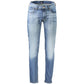 Blue Cotton Men's Jean