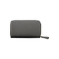 Black Polyurethane Women's Wallet