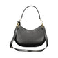 Black Polyurethane Women's Bag