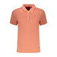 Pink Cotton Womens Polo