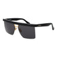 Black Stainless Steel Sunglasses