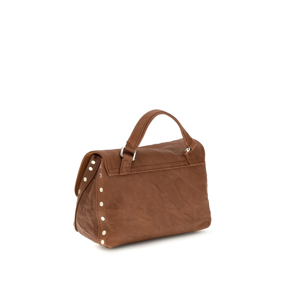 Brown Suede Leather Shoulder Bag